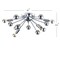 Jonathan Y Copernicus 20" 7-Light Metal LED Flush Mount, Chrome JYL9048A - alternate 8