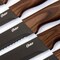 Oster Godfrey 5 Piece Stainless Steel Black Cutlery Set with Wood Print Handles 123804.05 - alternate 9