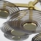Hudson Valley Lighting Pembrooke & Ives X Griston 9 Light Semi Flush 44 In. Aged Brass PI1892609-AGB - alternate 3