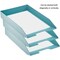 Acrimet Stackable Letter Tray Front Load Letter Size Document Organizer Plastic Solid Green 1 Unit 211.VO - alternate 8
