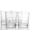 Gibson Home Great Foundations 4-Piece 13 oz. Double Old Fashion Glass Set, Square Pattern 92079.04 - alternate 5