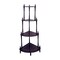 Homeroots 39" Brown Wood Four Tier Corner Bookcase 468923 - alternate 6