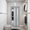 Sartodoors Sliding Closet Bi-fold Doors Grey Solid Core Modern Interior VEREGIO7339BF-GRE-56 x 96 (2* 28x96) - alternate 5