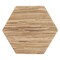 Bali & Pari Idana Bohemian Woven Grasscloth Hourglass End Table 255-14045-ZORO - alternate 6