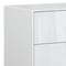 Homeroots 18" White Two Drawers Manufactured Wood Nightstand 366257 - alternate 5