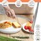 A2Z Scilab Culinary Tweezers, Narrow Precision Serrated Jaws, 10 Inch Curved, Stainless Steel Tongs A2Z-ZR1050 - alternate 5