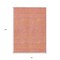Homeroots 8' X 10' Pink And Copper Abstract Washable Indoor Outdoor Area Rug 599829 - alternate 9