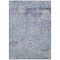 Homeroots 10' X 14' Sky Blue Purple And Gray Floral Washable Indoor Outdoor Area Rug 604101 - alternate 9