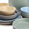 Elama Emilia 16 Piece Assorted Double Bowl Stoneware Dinnerware Set in Speckled Multi-Color ELM-EMILIA-AST - alternate 7