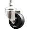 Service Caster 3.5 Inch 316SS Soft Rubber Wheel Swivel 1/2 Inch Threaded Stem Caster SCC SCC-SS316TS20S3514-SRS-121315 - alternate 1
