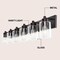 Jonathan Y Irving 40" 6-Light Seeded Glass/Iron Modern Contemporary LED Vanity Light, Oil Rubbed Bronze JYL7621E - alternate 10