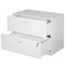 Basicwise 35.75 in W 2 Drawer File Cabinet, White QI004697.WT - alternate 9