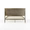 Martha Stewart Corbin Queen Size Solid Wood Platform Bed w/Wooden Headboard and Footboard, Brown Gray MG-090026-Q-WOAK-MS - alternate 10