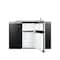 Summit 54in Wide All-In-One Kitchenette, ADA Counter Height CK55ADASINKR - alternate 9