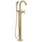 Delta Stryke Floor Mount Tub Filler Trim, 12.47 in, Lumicoat Champagne Bronze T47776-CZ-PR-FL - alternate 1