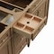 James Martin Vanities Brittany 72" Double Vanity Cabinet, Pecan 655-V72-PCN - alternate 8