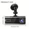 Wrightmaster 2-Channel Dash Camera with Front and Rear 1080P, 170 deg Wide Angle Car DVR, Night Vision ZR-jlhjlyA22 - alternate 9