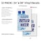 Signmission Ice Cold Bottled Water, Vinyl Decals Only 24 Inch x 36 Inch, Vinyl Decal, 2PK DSB-2436-2PACK-Ice Cold Bottled Water - alternate 2