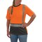 Ergodyne Hi-Vis Shirt, M, Orange, Short Sleeve 22323 - alternate 1