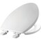 Bemis Mayfair Elongated Closed Front Slow Close White Plastic Toilet Seat 180SLOW-000 - alternate 2