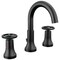 Delta Trinsic: Two Handle Widespread Bathroom Faucet 3558-BLMPU-DST - alternate 1