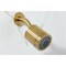 Kingston Brass Double-Handle Tub and Shower Faucet with Knurled Handle, Brushed Brass KBX8147KNL - alternate 4
