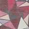 Homeroots 3' X 5' Burgundy Pink And Charcoal Geometric Washable Indoor Outdoor Area Rug 600354 - alternate 9