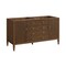 James Martin Vanities Vanity, without top, Mid-Century Walnut, 59.88 in W x 23.5 in D,  485-V60D-M-WLT - alternate 8