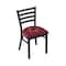 Holland Bar Stool Co BlackLogo Chair, VinylSeat L00418TexsSt - alternate 1