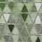 Homeroots 3' X 5' Green And Fern Green Geometric Washable Indoor Outdoor Area Rug 583010 - alternate 8