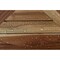 Homeroots 17" Brown Teak Corner Shower Bench With Shelf 376736 - alternate 7