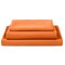 Lavish Home Brushed Microfiber Twin Sheets 3-Piece Sheet Set with Pillowcase, Flat, and Fitted Sheets, Rust 66-MF75S-T-RUS - alternate 1