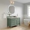 James Martin Vanities Brittany 48" Single Vanity, Smokey Celadon, w/ 3 CM Siberian Silestone Top 650-V48-SC-3SFR - alternate 6
