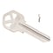 Kaba Ilco Kwikset 6-Pin Blank Key Silver A1176KT-KW11 - alternate 1