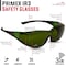Bison Life PrimeX IR5, Welding Safety Glasses, Anti-Fog & Anti-Scratch, Green Lens SH-PRXSG-FCGN-MS14-IR3 - alternate 9