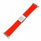 Elegani Mesh Rubber Watch Replacement Band Compatible with Apple Watch 44mm, Red MRSA-RED-44mm - alternate 1