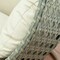 Leisuremod Beige Wicker Hanging 2 person Egg Swing Chair with taupe Cushions ESCBG-57TP - alternate 8