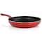 Better Chef 12in Silver Metallic Non Stick Gourmet Fry Pan in Red F1205R - alternate 8