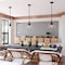 Vaxcel Beloit 1 Light Matte Black Farmhouse Pendant Light with Clear Glass Dome P0380 - alternate 7