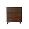 Homeroots 38" Mahogany Solid Wood Four Drawer Chest 524149 - alternate 7