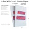 Signmission Military Financing, Plastic Signs Only 24 Inch x 36 Inch, Corrugated Plastic, 2PK CSB-2436-2PACK-Military Financing - alternate 2