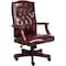 Boss Executive Chair, Wood Base, Overall 47" H B905-BY - alternate 1
