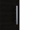 Homeroots 23" Black Wood Nightstand 473303 - alternate 5