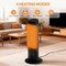 Edendirect 1500 Watt 23.6 in. Indoor Portable Electric Tower Space Heater, Remote, Timer, 3 Heating Modes ZR-ZHUMI-AH-NFJ2Y02-23BK - alternate 8