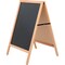 M&T Displays Rustic Wood 23.6x30.7 Inch Double Sided Chalkboard A-Frame UWID006078X2000 - alternate 7
