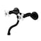 Kingston Brass Double-Handle Wall Mount Bathroom Faucet, Matte Black KS2110PX - alternate 1