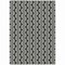 Homeroots 5' X 8' Black And Ivory Ogee Washable Indoor Outdoor Area Rug 601531 - alternate 7