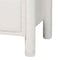 Baxton Studio Laria Modern White Teddy-Bear Fabric Queen Size 4-Piece Bedroom Set 253-13996-13998-13997-ZORO - alternate 9