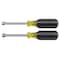 Klein Tools Nut Driver Set, Magnetic Nut Drivers, 3-Inch Shafts, 2-Piece 630M - alternate 1