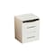 Homeroots 19" White Wood Lighted Three Drawer Dresser With Mirror 714448 - alternate 5